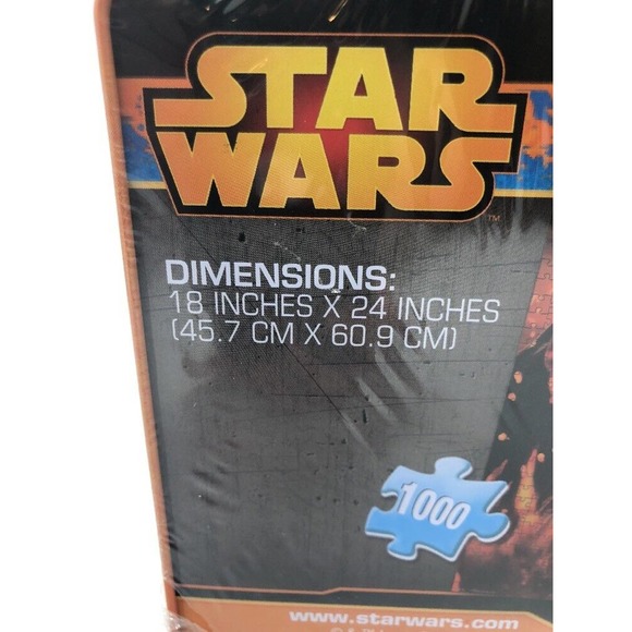 Darth Vader Star Wars 1000 Piece Collectors Puzzle in Tin Disney 18" x 24" NEW - Picture 4 of 8